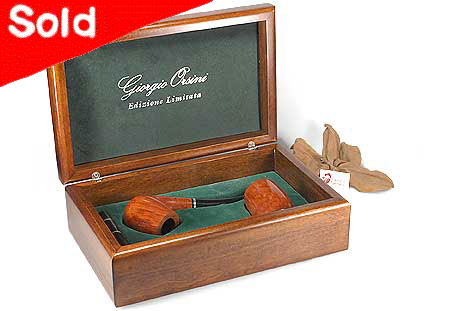 Giorgio Orsini Limited Edition 2 Pipes Set Estate 9mm Filter